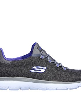 Skechers/斯凯奇女时尚休闲鞋Summits一脚蹬运动缓震支撑春秋正品