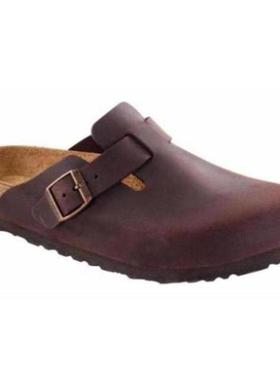 Birkenstock勃肯女士包头拖鞋复古红软底柔软透气舒适3095-159711