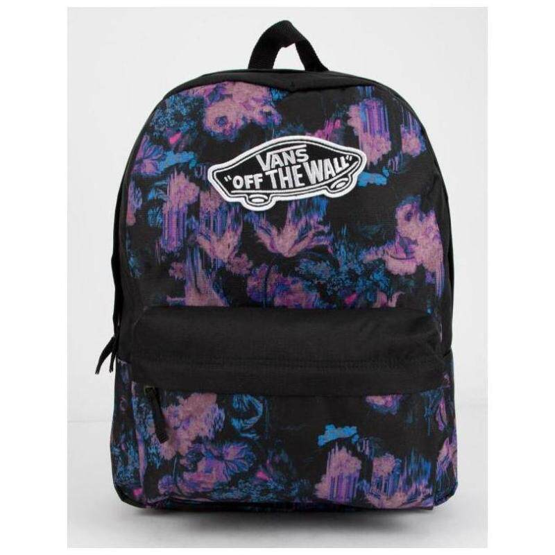 VANS/范斯男女双肩背包休闲包书包印花涤纶正品355495