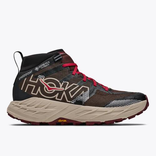 HOKA男鞋飞速羚羊7高帮防水骑行鞋越野跑鞋Speedgoat 7 Hike GTX