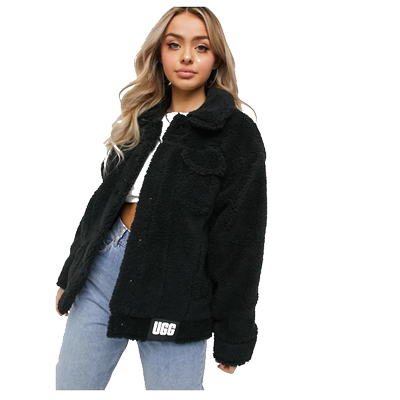 ugg仿羊羔绒防风时尚夹克外套