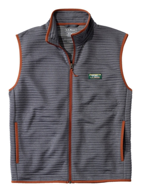 L.L.BEAN宾恩男士马甲户外轻质全拉链背心秋冬保暖透气TA518735
