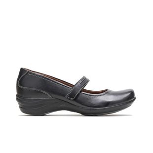 护士鞋 暇步士Hush 复古简约圆头妈妈鞋 皮鞋 Puppies女玛丽珍单鞋