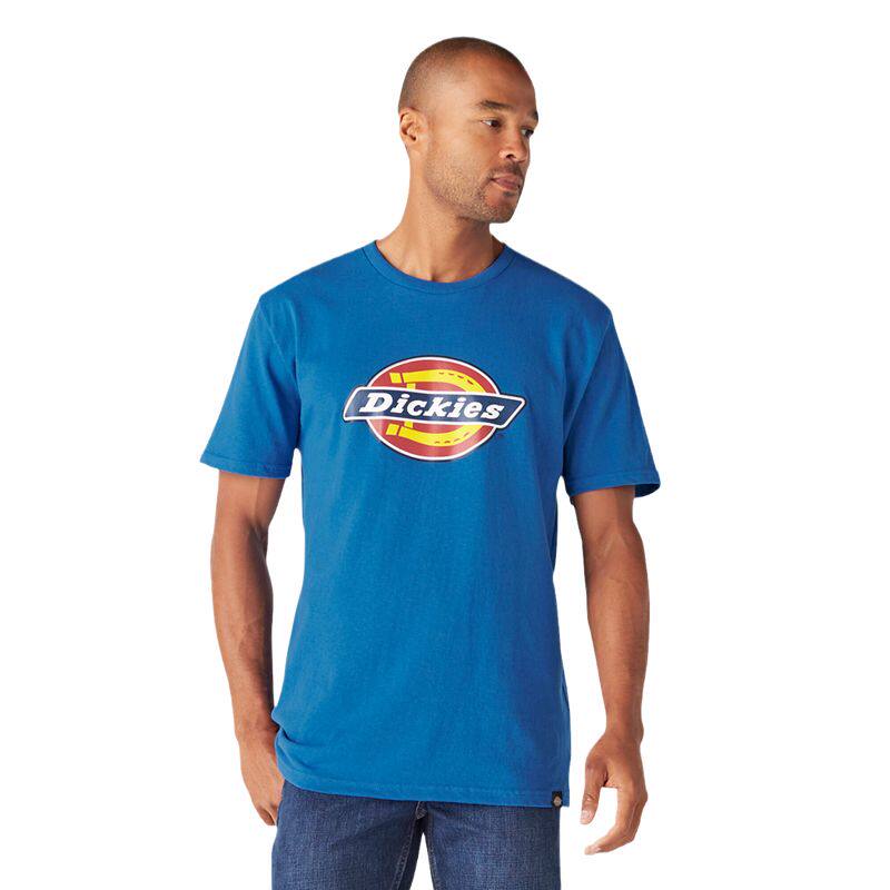 Dickies/迪凯斯 男短袖T恤半截袖经典品牌图案纯色纯棉亲肤透气