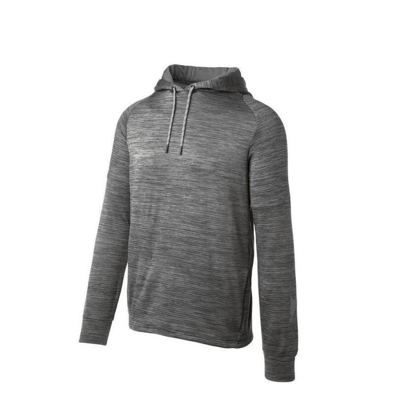 mizuno美津浓男子运动卫衣套头衫连帽热身晨跑灰显瘦正品530023