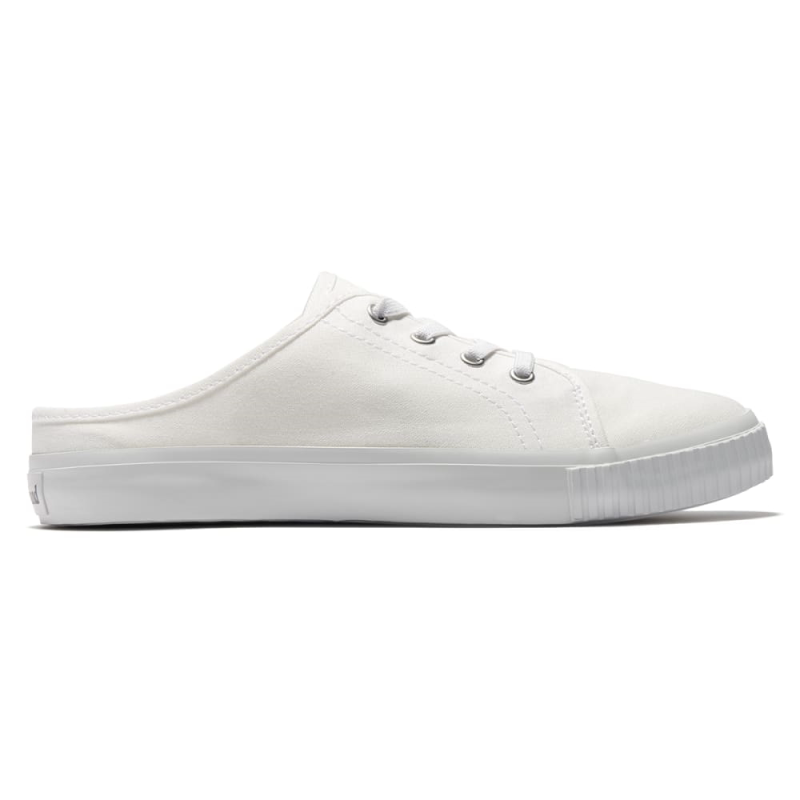 timberland/添柏岚女款帆布鞋懒人鞋一脚蹬半托无跟正品2065265