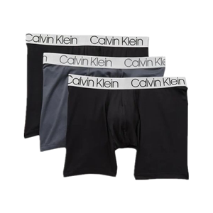 Calvin Klein CK内裤男士平角裤四角裤3条装混色boxer送男友礼物