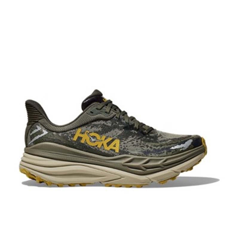 HOKA ONE ONE男鞋越野跑步鞋运动鞋Stinson 7春夏耐磨长距离支撑
