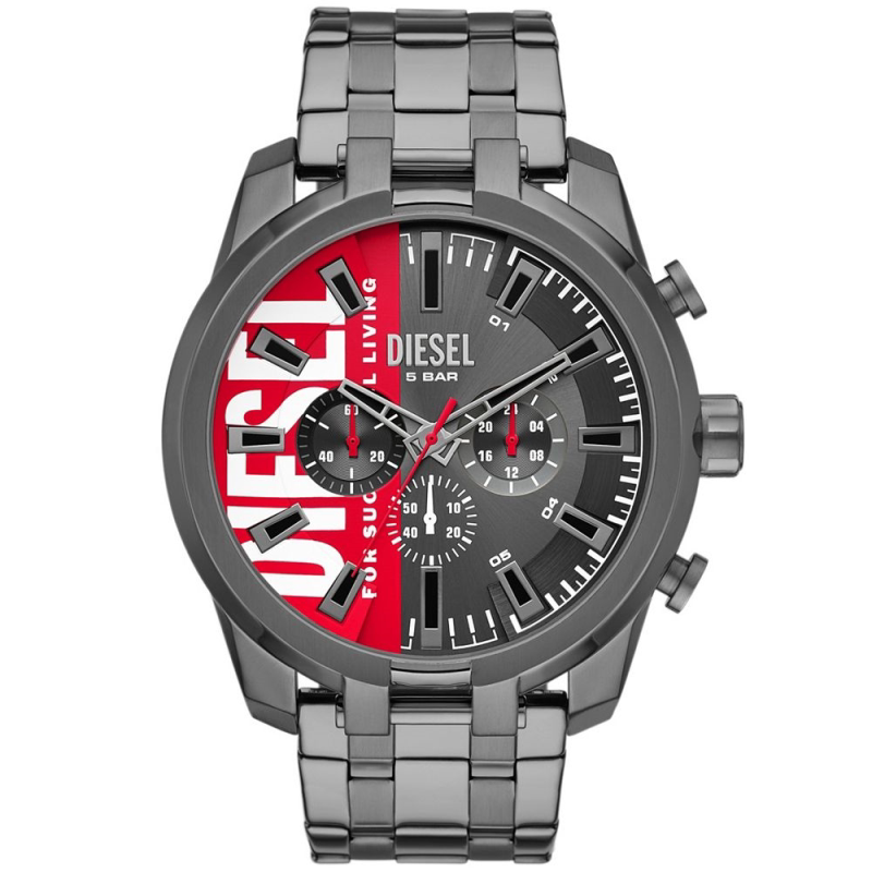 diesel/迪赛男士手表计时机芯经典高级防水不锈钢51mm腕表1601351