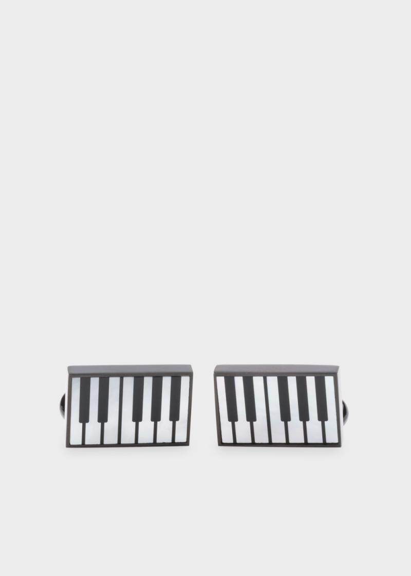 paul smith 袖扣男钢琴图案时尚商务成功男士正品ffpiano040
