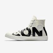 高帮帆布鞋 Converse 匡威男鞋 印字潮流街头百搭美国直邮159533F