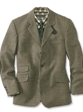 orvis男士西服西装外套三粒单排扣羊毛防水商务经典正品O835V