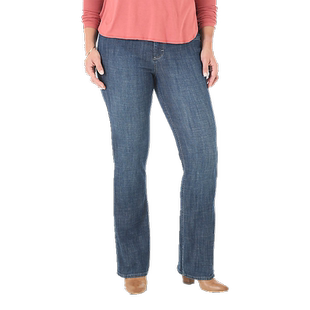 Lee李 女士牛仔裤传奇A字 经典款复古长裤微喇阔腿裤正品美国直邮