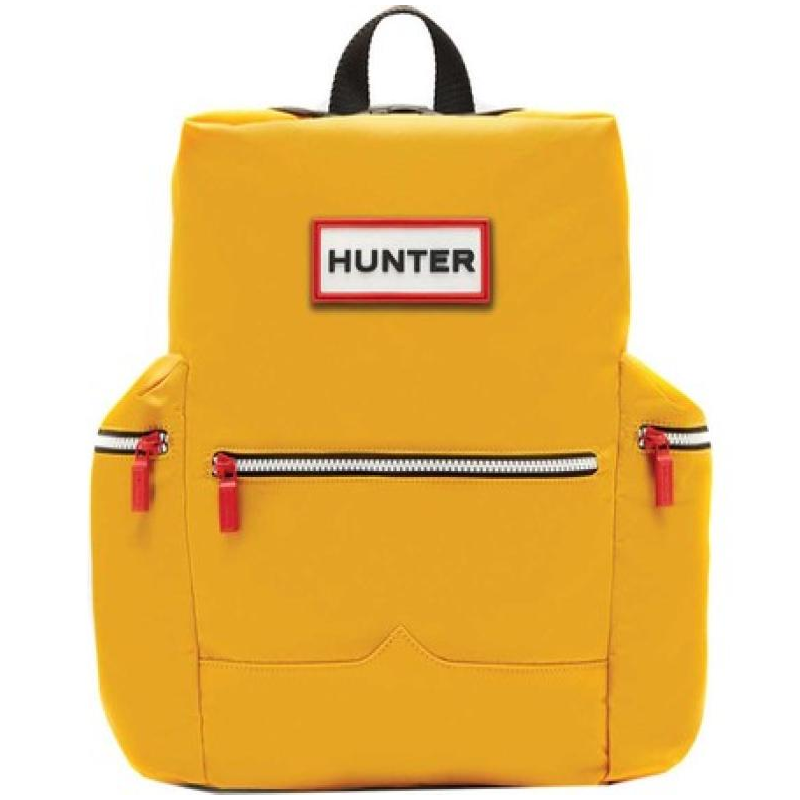 Hunter双肩包儿童背包小包休闲包防雨黄色不累肩郊游补课学生包