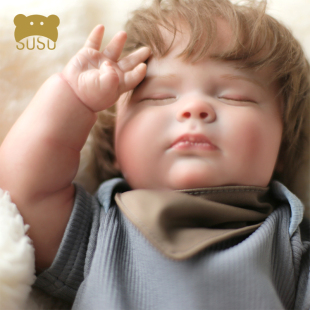 重生洋娃娃软硅胶仿真婴儿宝宝玩具玩偶女孩搪胶人偶孩子软胶陪伴