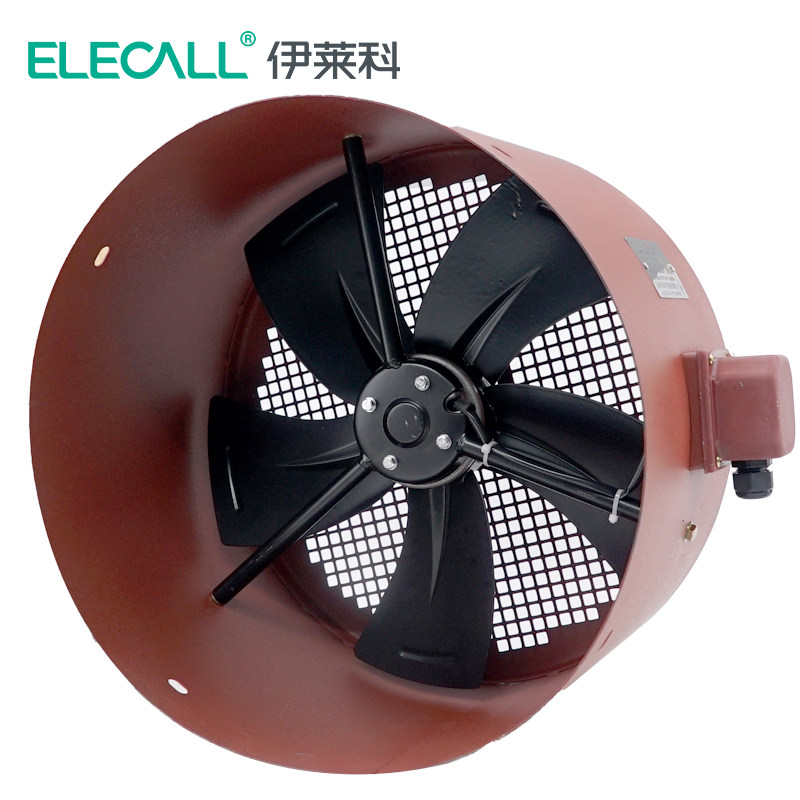 伊莱科G系列变频电机通风机380v 调速电机专用冷却散热风扇外转子