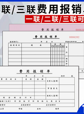 二联费用报支凭证付款审批单