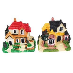 diy手工建筑沙盘模型材料微景观摆件别墅教堂城堡房屋微缩小房子