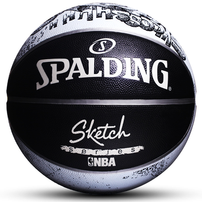 正品斯伯丁7号七号橡胶nba篮球87.00元包邮