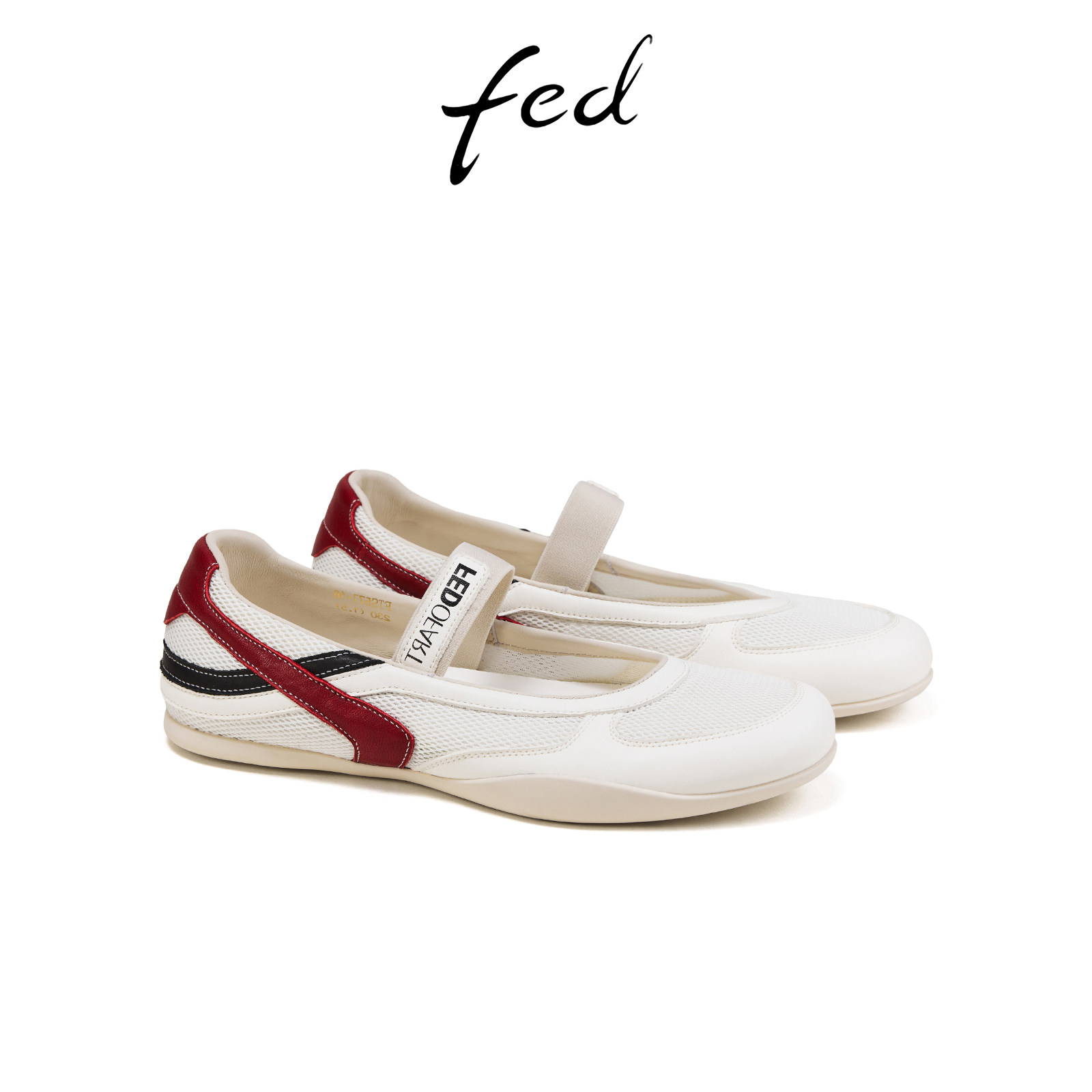 fed牛皮网面女鞋秋季圆头平底浅口妈妈鞋芭蕾玛丽珍运动休闲鞋女,女鞋,玛丽珍鞋,淘宝优惠券,粉丝福利购,淘宝优惠卷