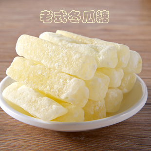 正宗潮汕冰糖冬瓜条老式冬瓜糖水果乾蜜饯果脯糕点馅料休闲小零食