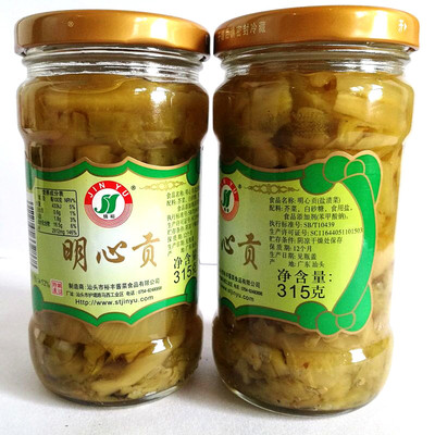锦裕明心贡菜潮汕特产下饭小吃腌制咸菜酱菜锦裕白糖贡菜即食杂咸
