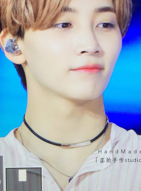 钢不生锈颈链朋克项链