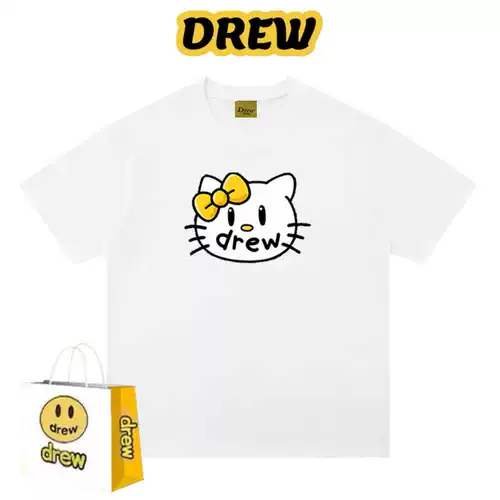 Hello kitty, хлопковая мультяшная брендовая футболка для влюбленных подходит для мужчин и женщин, короткий рукав