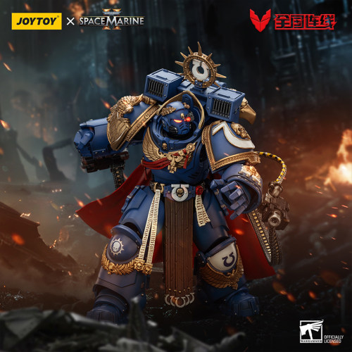 JOYTOY战锤可动兵人卡尔加战团长