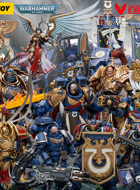 JOYTOY暗源战锤卡尔加荣誉卫队荣耀护卫极限战士团长马涅乌斯兵人