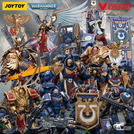 JOYTOY暗源战锤卡尔加荣誉卫队荣耀护卫极限战士团长马涅乌斯兵人