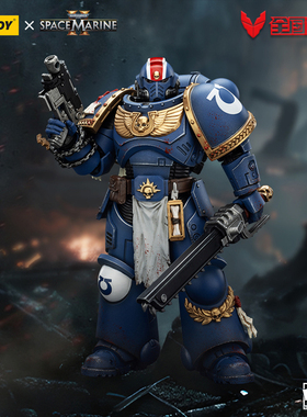 JOYTOY暗源战锤副官泰图斯珍藏版极限战士可动兵人模型玩具