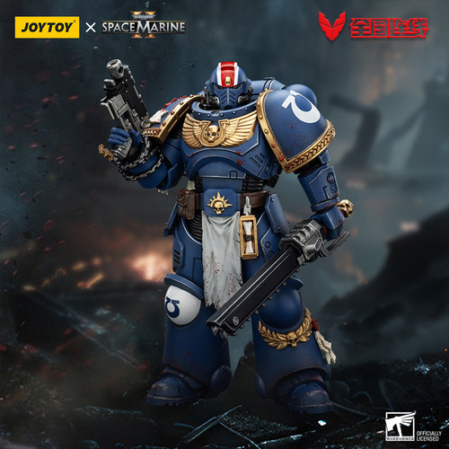 JOYTOY暗源战锤副官泰图斯珍藏版极限战士可动兵人模型玩具