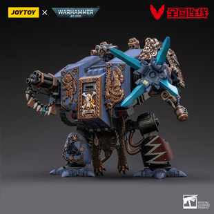 JOYTOY暗源战锤太空野狼凶残比约恩机甲1：18关节可动模型玩具