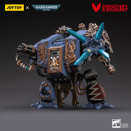 JOYTOY暗源战锤太空野狼凶残比约恩机甲1：18关节可动模型玩具