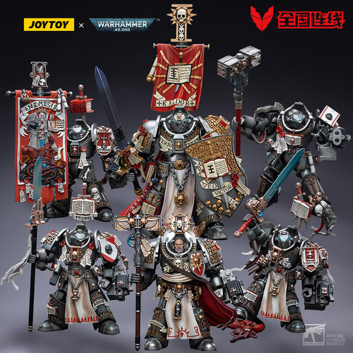 暗源JOYTOY可动变形战锤