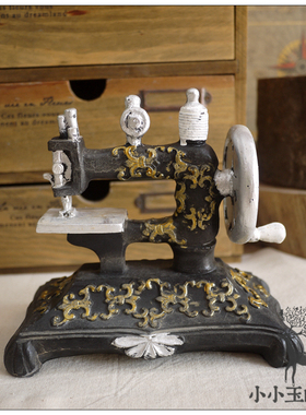 复古怀旧风橱窗摄影道具工艺摆件