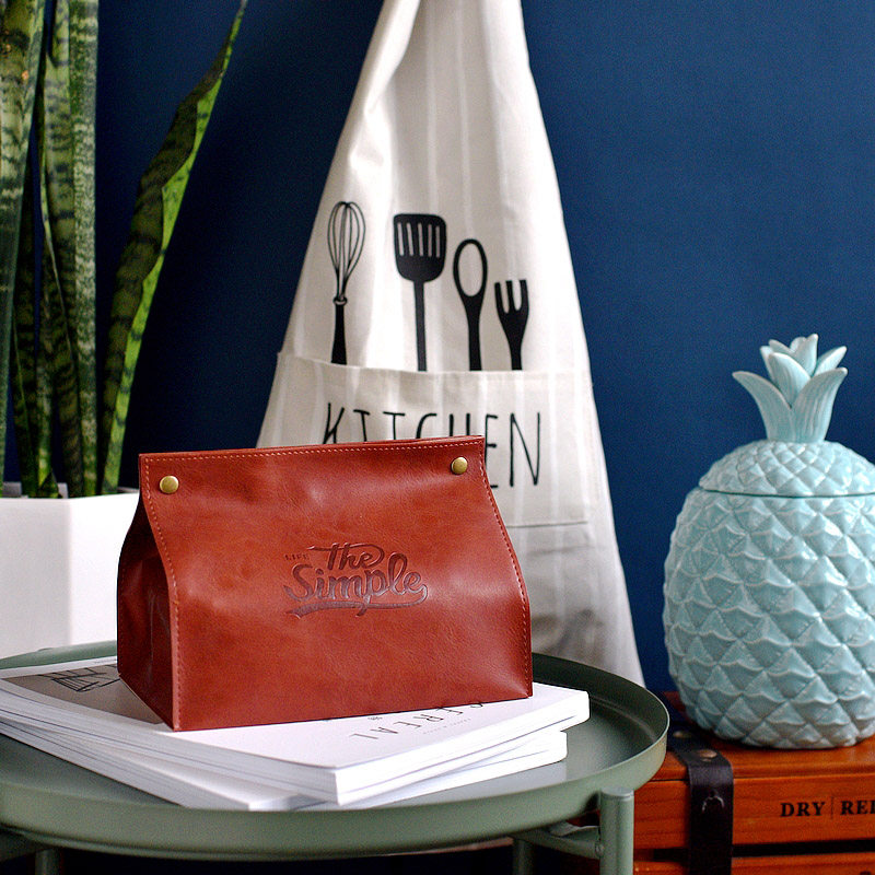 Scandinavian temperament INS Wind PU Tissue box Pumping bag Leatherwear Decorative Tissue Box Home Furnishing multi-function Storage bagin the Home accessories , Decorative items , Decorative Tissue Box  category - from Buy2taobao.com to provide professional Taobao agent buy service
