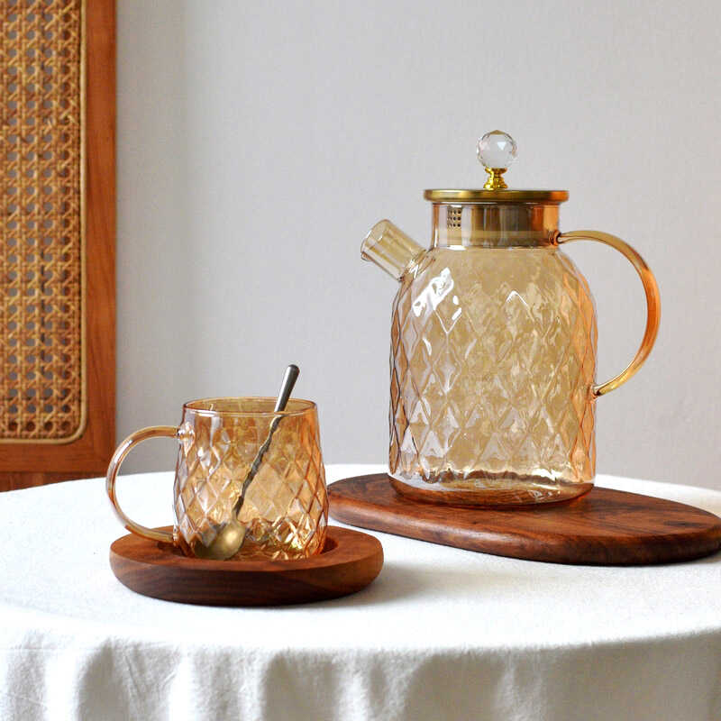 高颜值家用玻璃网红款冰箱饮料壶