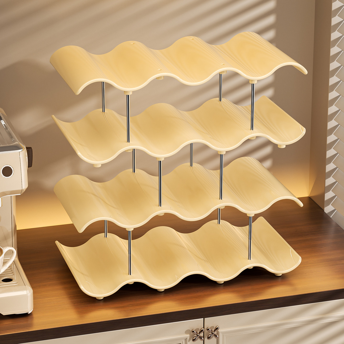 杯子收纳置物架家用餐边柜内多层保温杯架子桌面防尘大容量水杯架,家庭/个人清洁工具,杯架,淘宝优惠券,粉丝福利购,淘宝优惠卷