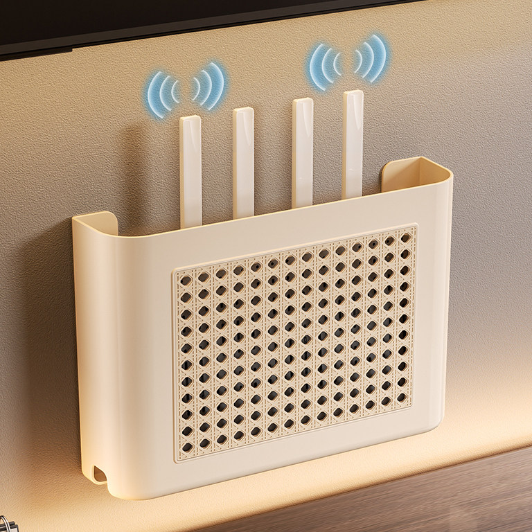 路由器放置架壁挂光猫机顶盒无线网络固定支架墙上遮丑wifi收纳盒,收纳整理,路由器收纳盒/架,淘宝优惠券,粉丝福利购,淘宝优惠卷
