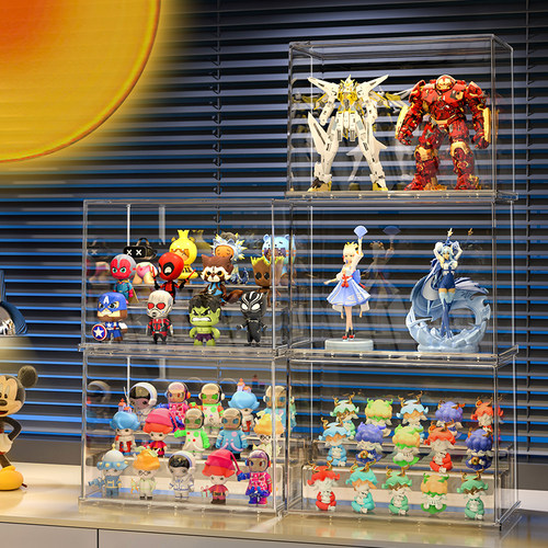 免安装盲盒收纳展示架