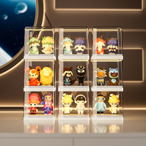 高透明展示观赏感更佳 可叠加 赠送不粘胶