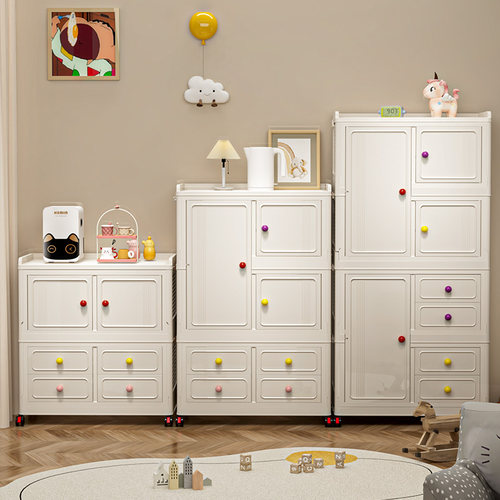 多层宝宝衣柜折叠收纳柜储物箱