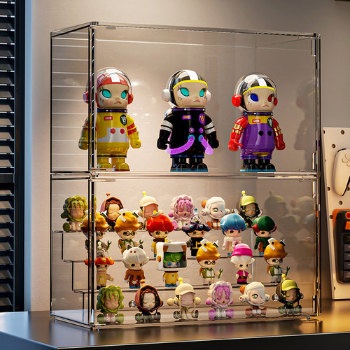 2025新款前开门盲盒展示架