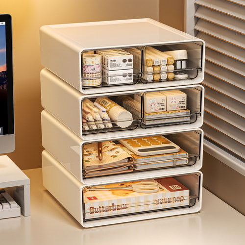 办公书桌上抽屉式文具置物架