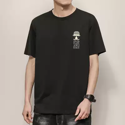 Antarctic men men short sleeve t-shirt trend Tide brand loose base shirt 2020 Summer new cotton clothes T-shirt C