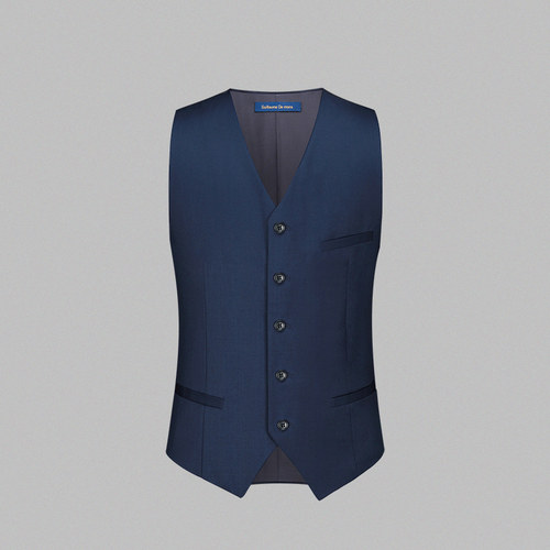 澳嘉商务西装马甲修身休闲背心