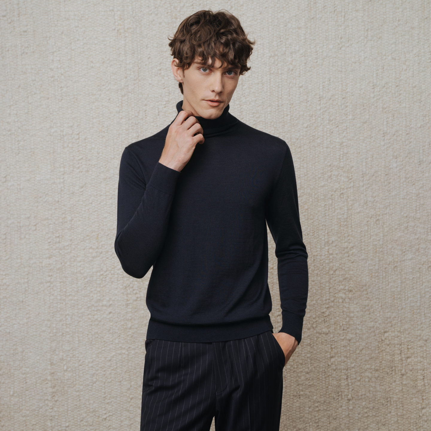 澳洲纯羊毛细腻柔软羊毛衫