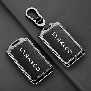 丰适用2022款领克09卡片钥匙套21款智能nfc卡包金属壳扣汽车专用